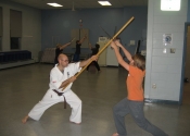 Sai vs. Bo - Weaponry class