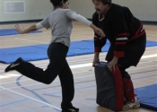 Assault prevention course at Marie Clarac School