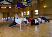 Train with a friend day at our club - May, 2010