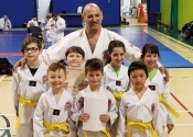 Our new yellow belts