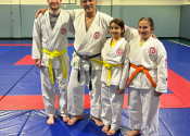 Congratulations to Francis, Nozhen & Emily for moving up the ranks in their Karate & Jiu-Jisu training.