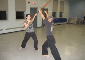 Sai vs. Bo - Weaponry class