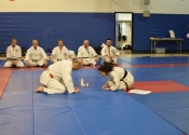 Dinas black belt presentation, November 2017, Beaconsfield Recreation Centre.