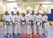 Dinas black belt presentation, November 2017, Beaconsfield Recreation Centre.