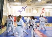Dinas black belt presentation, November 2017, Beaconsfield Recreation Centre.