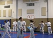 Dinas black belt presentation, November 2017, Beaconsfield Recreation Centre.
