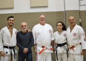 Dinas black belt presentation, November 2017, Beaconsfield Recreation Centre.