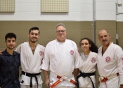 Dinas black belt presentation, November 2017, Beaconsfield Recreation Centre.