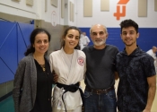 Dinas black belt presentation, November 2017, Beaconsfield Recreation Centre.