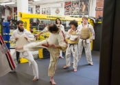 Training at Angry Monkey MMA - March 2017