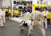 Training at Angry Monkey MMA - March 2017