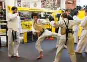 Training at Angry Monkey MMA - March 2017