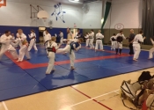 Class in action - Saturday's class with Shihan Paul Jackman from London, Ontario