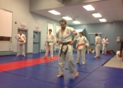 Thursday Karate Class warm up 2016