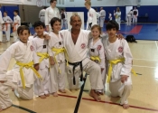 Promoted to yellow belt - June 2016