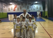 Our new yellow belts
