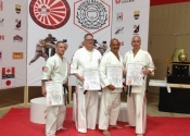 Koshiki championships, Fanshawe College, July 2017. Marc, George, Antoine