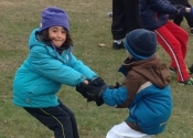 Training outside November 2017 - a great time was had by all. Mother Nature cooperated.