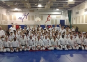 Gohaku Shiai Karate contact tournament. Dec. 9, 2017, Beaconsfield Recreation Centre