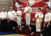 Saule Martin made us proud by winning 2nd place in Shiai. Hard work pays off. Oct. 27, 2018 Canada Cup, Mirabel, Qc.