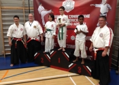IMG_6344Julian Harr placed 2nd in Shiai. Tough division he was in. Bigger and stronger opponents, but movement and striking intelligently did the job. Hard work pays off. We are so proud of this young man. Oct. 27, 2018. Canada Cup. Mirabel, Qc.