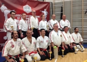 The senior instructors, organizers and coaches. Canada Cup, October 27, 2018. Mirabel, Qc.