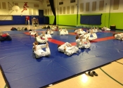 Thursday & Saturday training at the Beaconsfield Recreation Center. Karate, bully-proofing and JiuJitsu club. A family oriented club where we practice both stand up Koshiki/Kenkokan Karate and ground (Ne-waza) Brazilian JiuJitsu. Dynamic, applicable, realistic training for everyone.