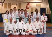 Inter-club Gohaku Koshiki Contact Karate tournament. March 31, 2018. Beaconsfield Recreation Centre. Teens and adults.