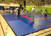 Classes have resumed at our Karate & grappling club after 2 years. Nice to see the wonderful energy brought back by our members. Beaconsfield Recreation Center, October,  2022