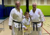 Yellow belt: Noah Mac Isaac