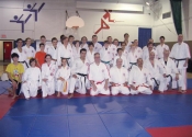 Class photo after Black Belt diploma October 2012