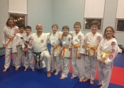 Karate Belt promotion for December 2013
