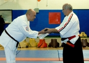 Shodan level Black Belt Ceremony October 2012