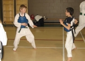 Taekwondo clinic with our friends from CCMM - April 6th 2013