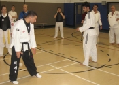 Taekwondo clinic with our friends from CCMM - April 6th 2013