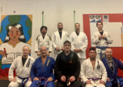 Arena BJJ, still training at 64 years old. What a great BJJ club