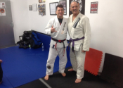 Dec. 12, 2023 attended a BJJ workshop with master Evanri Gurgel from Arena BJJ Brazil. A wonderful learning experience from a 7th degree coral belt. Hoping to see him again one day.