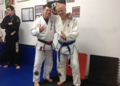 Dec. 12, 2023 attended a BJJ workshop with master Evanri Gurgel from Arena BJJ Brazil. A wonderful learning experience from a 7th degree coral belt. Hoping to see him again one day.