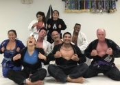 Palm Beach Gardens BJJ - session one done. Worked on ankle lock from Delaheva. Wicked and sneaky. Lots of fun. A great school to come train. Dec. 2018.