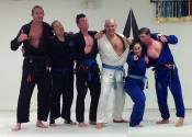 Third session done. Rolling for an hour with these beasts. 5 minute rounds, 1 minute rest between rounds. What an honour and privilege to roll with two black belts, a purple belt and two blue belts. Against the black belts, the song says it all - "killing me softly..." with their BJJ, the others take no survivors. So fortunate to be able to find such a school and such nice people. Palm Beach Gardens BJJ, Florida. Dec. 2018.