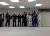 What a fantastic fourth and final session before returning back home to Montreal (-16 degrees). We had two black belt visitors come train with us. One black belt was from the famous Roberto Abreu school (also known as “Cyborg” from the famous Nova Geracao Fight Sports Team), the other Black belt was from Schlosser BJJ academy (Juno Beach, Florida). All this mixed with our ten students and away we went. A full hour of rolling - 5 minute rounds, 1 minute rest. Needless to say, I lost, I won, I learned, I laughed and I was truly humbled by the experience of training with these wonderful warriors. Dec. 2018. Palm Beach, Florida.