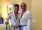 Leo & George. Leo is a phenomenal grappler and a gentleman. A force to reckon with