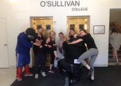 O'Sullivan College, April 13, 2023. A two hour women's self defence workshop with these great women. What a joy to work with people who want to learn how to realistically defend themselves when confronted with a violent situation. www.manoli.ca