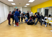 Châteauguay women's "hands-on" no-holds barred self-defence workshop. These ladies were tough! A pleasure to have worked with them. A warrior mind set and a killer instinct. April 30, 2023 www.manoli.ca