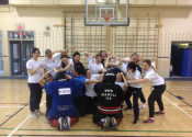 The Study, high school for girls - May 16, 2023. Women's "hands-on" self-defence workshop. What a joy to work with motivated women who want to learn how to effectively and realistically defend themselves. No thrills, no fancy stuff...survival animal instinct mixed in with rage. Bravo!