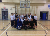 The Study, high school for girls - May 16, 2023. Women's "hands-on" self-defence workshop. What a joy to work with motivated women who want to learn how to effectively and realistically defend themselves. No thrills, no fancy stuff...survival animal instinct mixed in with rage. Bravo!