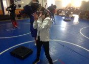 College de Montreal, 30 young warriors attended our "hands-on" no-nonsense, self-defence seminar. We were 4 instructors/simulators for this dynamic workshop which incorporated what to do if attacked standing and thrown to the ground. Job well done by all. Nov. 4, 2022. www.manoli.ca