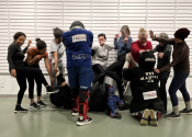Rockland Shopping center women’s self defence workshop, March 9, 2024. www.manoli.ca