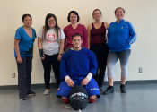 Centre récréatif Poupart - 6 week "Hands-on" women's self-defence course given by my son Nicolas Manoli. Great to see the passion of helping others lives on. April - May, 2023