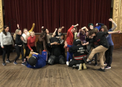 City of Westmount "hands-on" women's self-defence workshop. Covered stand-up attacks and ground simulations. Job well done by all participants. Great to see the animal survival instinct that comes out when attacked. Jan. 21, 2023. www.manoli.ca